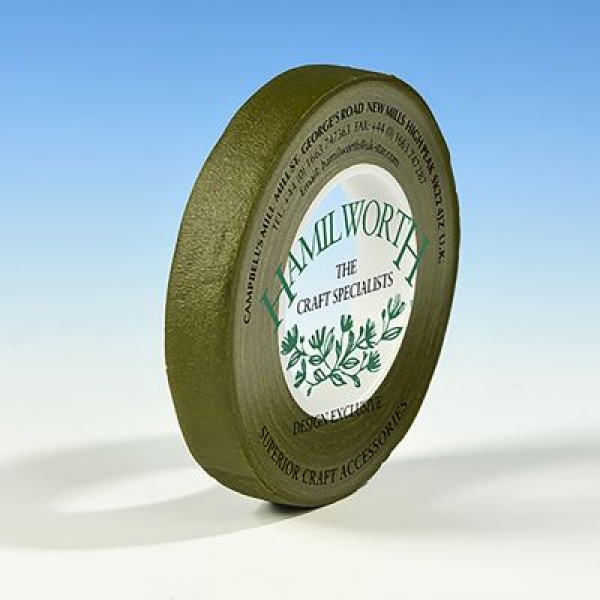 Florist Tape 12mm - Moss Green